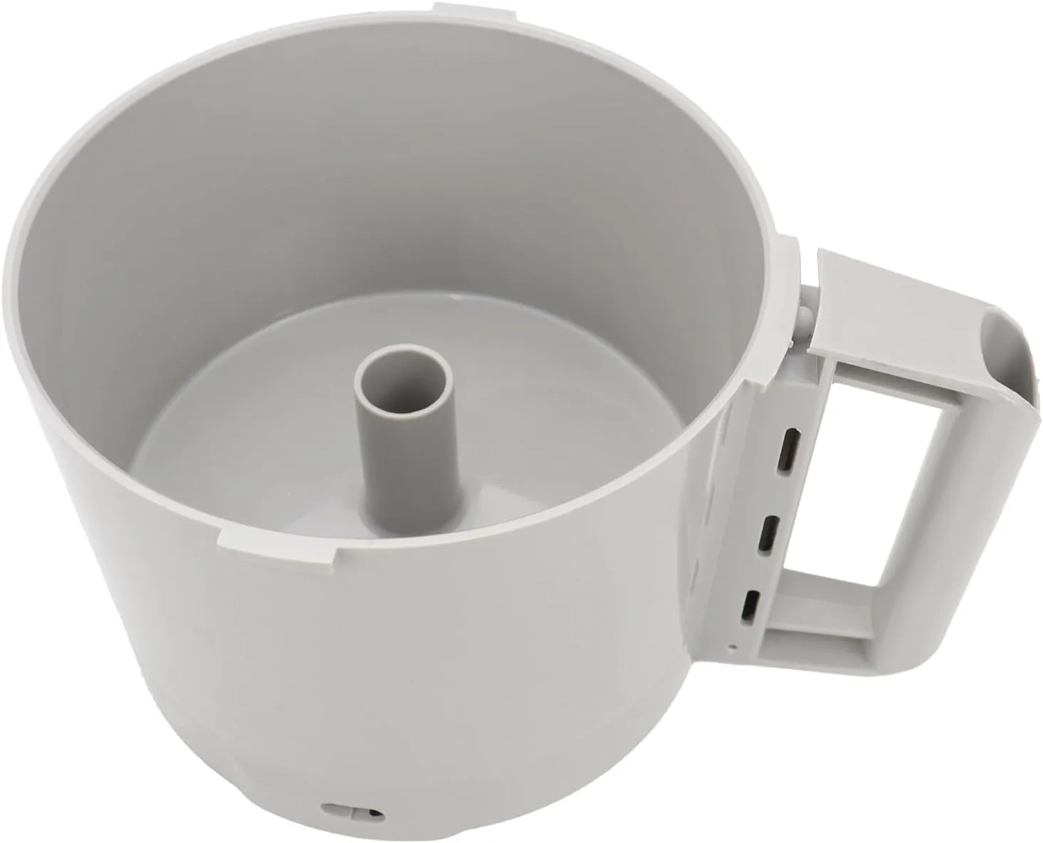 112204S Cutter Bowl Compatible with Robot Coupe R2 Bowl, Food Processor Gray Bowl Compatible with Robot Coupe R2 3L Gb, R2 DICE, R2 Dice, R2B, R2N, 3 Quart Bowl