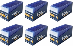 1200 Card Sleeves Top Loaders for Cards for Baseball, Football, MTG Cards, Ultra-Clear Protectors for Trading Collectibles (600 Hard Sleeves 600 Soft Sleeve)