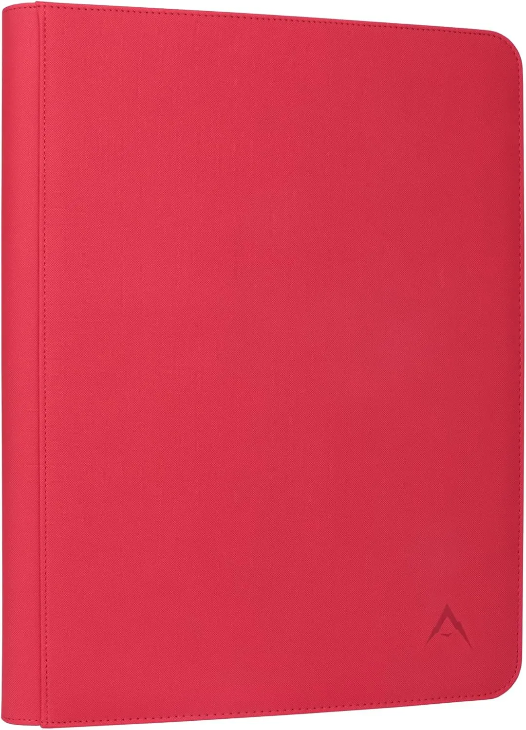 16 Pocket Card Binder, Fits 1344 Trading Cards Side Loading Ringless Card Album for TCG and Sports Cards -Red