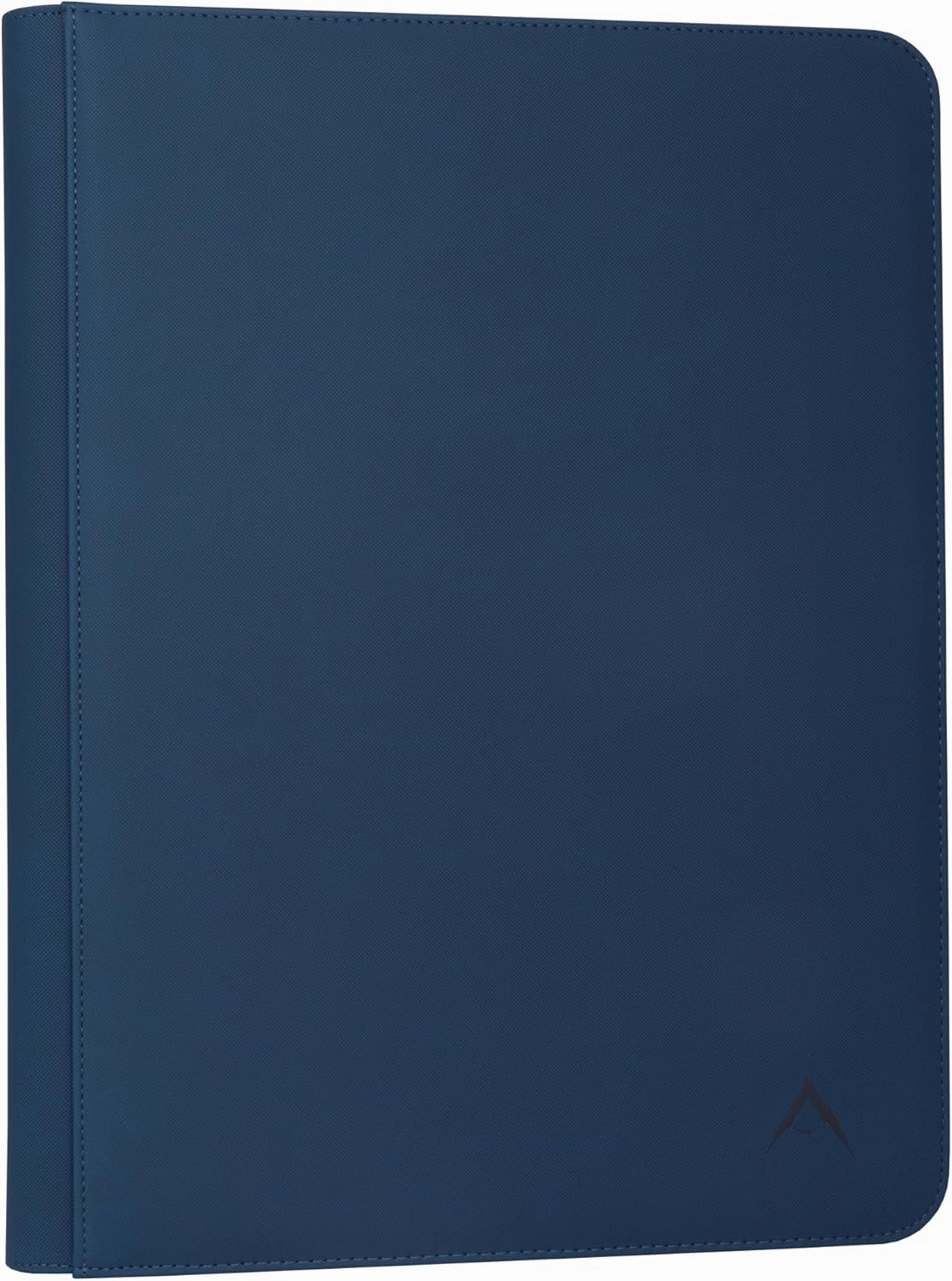 16 Pocket Card Binder, Fits 1344 Trading Cards Side Loading Ringless Card Album for TCG and Sports Cards -Blue