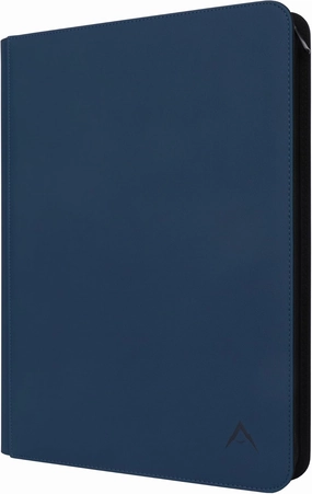 16 Pocket Card Binder, Fits 1344 Trading Cards Side Loading Ringless Card Album for TCG and Sports Cards -Blue
