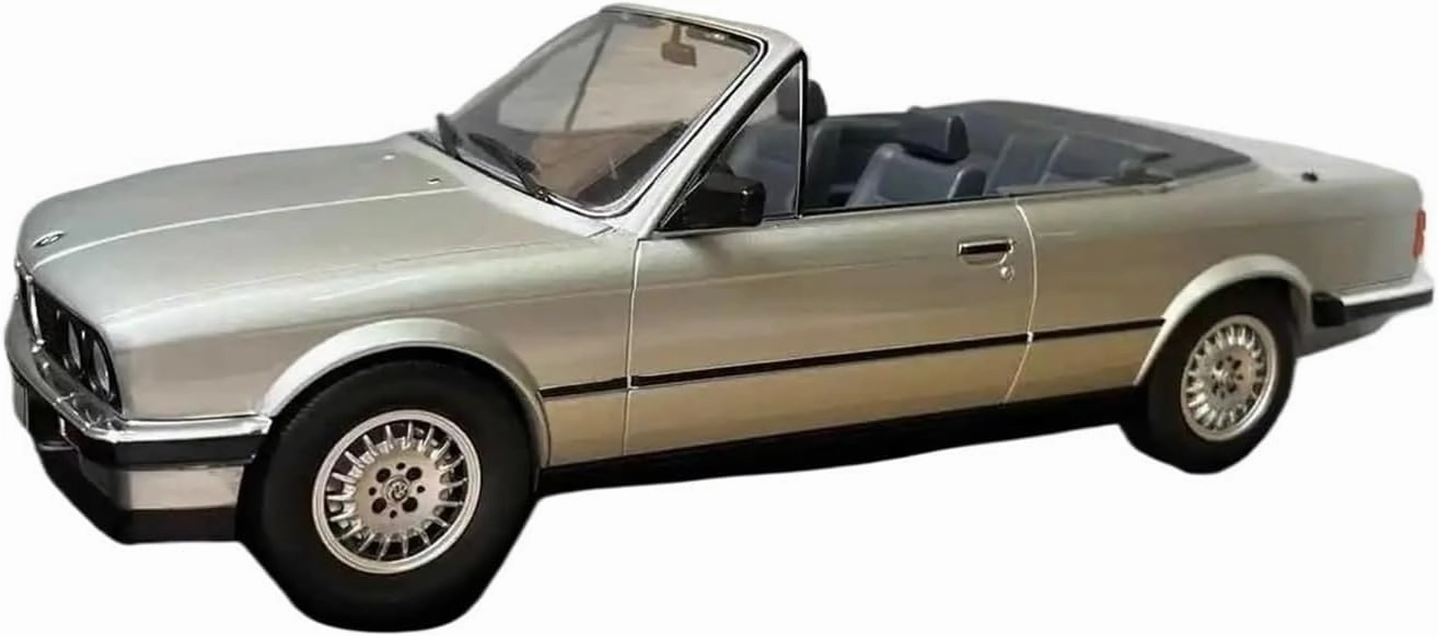 1 18 for BMW 3 CABRIOLET 1985 BMW Alloy Car Model Collectible Toy Souvenir Display Ornament Motor Vehicles Toys