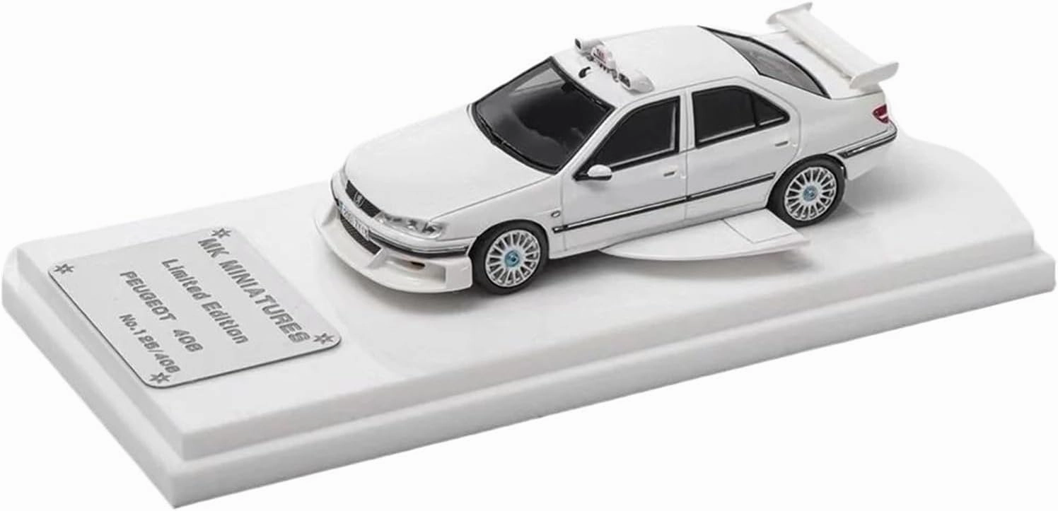 1 64 for French Peugeot 406 407 Film Version Miniatures Taxi Alloy Car Model Collectible Souvenir Motor Vehicles Toys