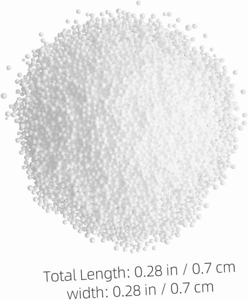 1 Pack Sofa Filling Particles Multi Use Bean Bag Filler for Chairs Cushions Pet Beds Safe for Craft Projects Home Decor