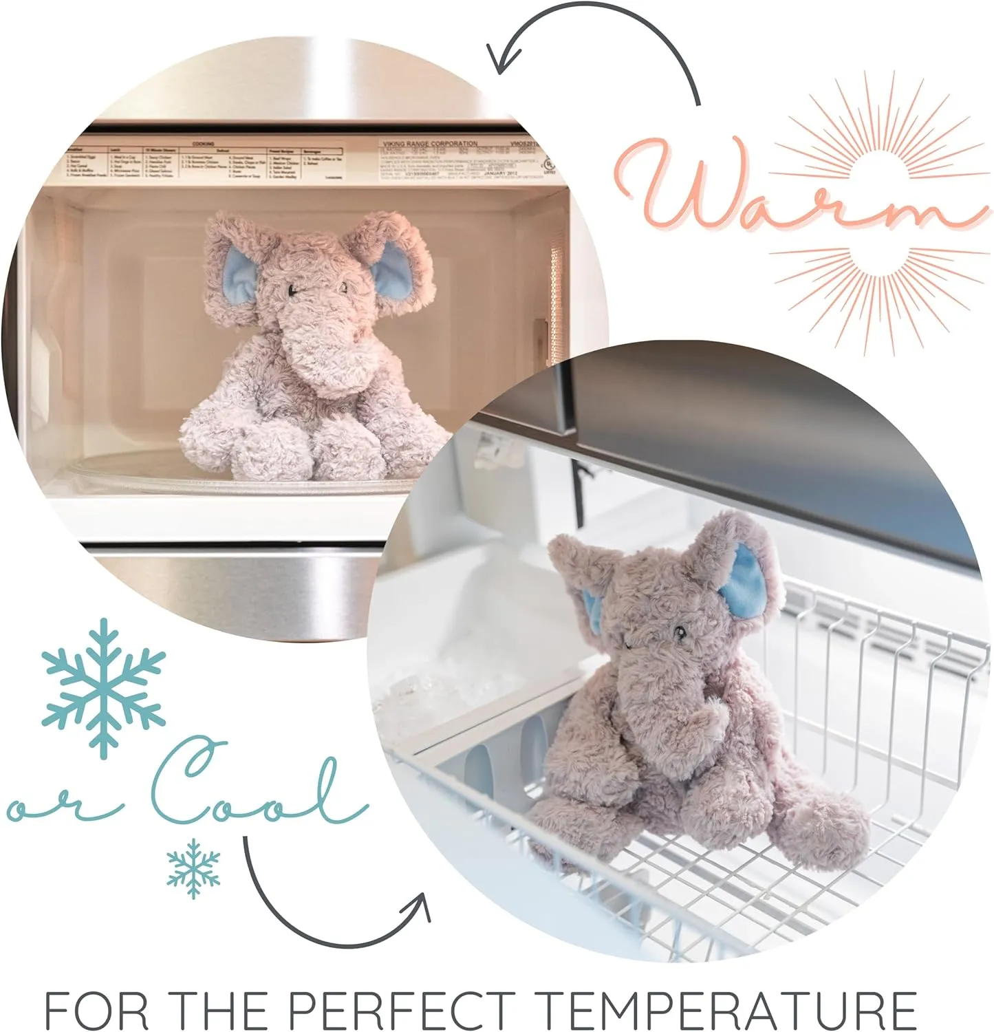 1i4 Group Warm Pals - Harry The Horse - Cozy Microwavable Lavender Scented Plush Toys - Heated Stuffed Animal - Heatable Coolable Bedtime Comfort Plushie