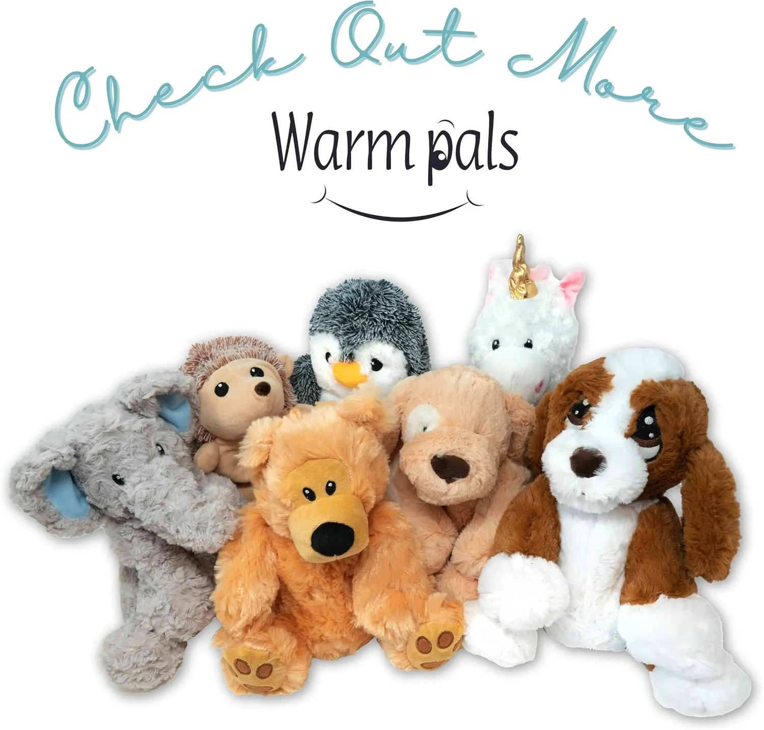 1i4 Group Warm Pals - Harry The Horse - Cozy Microwavable Lavender Scented Plush Toys - Heated Stuffed Animal - Heatable Coolable Bedtime Comfort Plushie