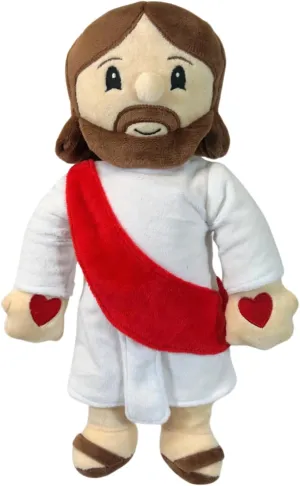 1i4 Group Warm Pals - Jesus - Cozy Microwavable Lavender Scented Plush Toys - Stuffed Jesus Plush - Heatable Coolable Comfort Plushie - Christian Toys