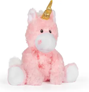 1i4 Group Warm Pals - Princess Pink Unicorn - Cozy Microwavable Lavender Scented Plush Toys - Heated Stuffed Animal - Heatable Coolable Bedtime Comfort Plushie