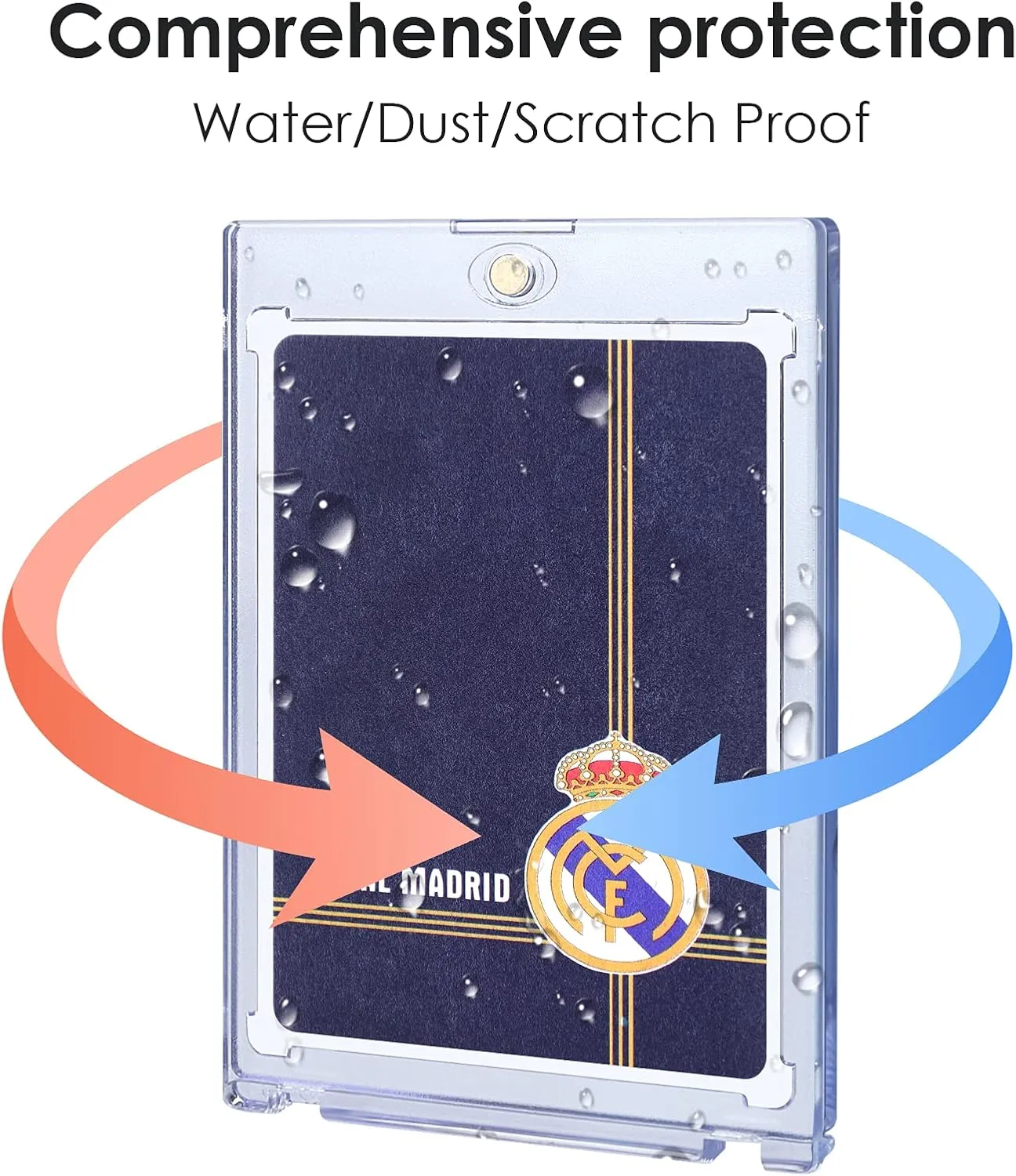 20 ct Magnetic Card Holders for Trading, 35 pt Case fit for Standard, MTG, Sports, Baseball Cards Toploaders