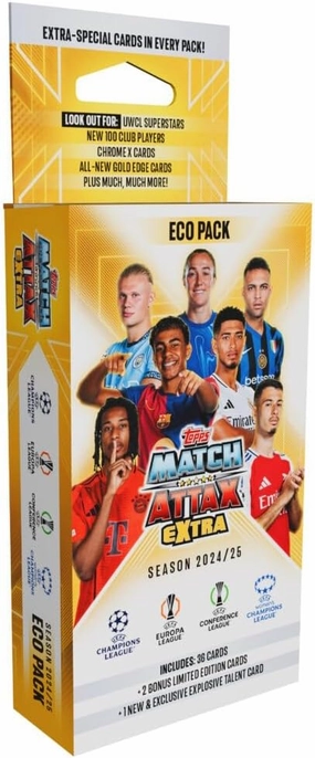 2024-25 Topps Match Attax Extra Champions League Cards - Eco Blaster (39 Cards   3 LE)