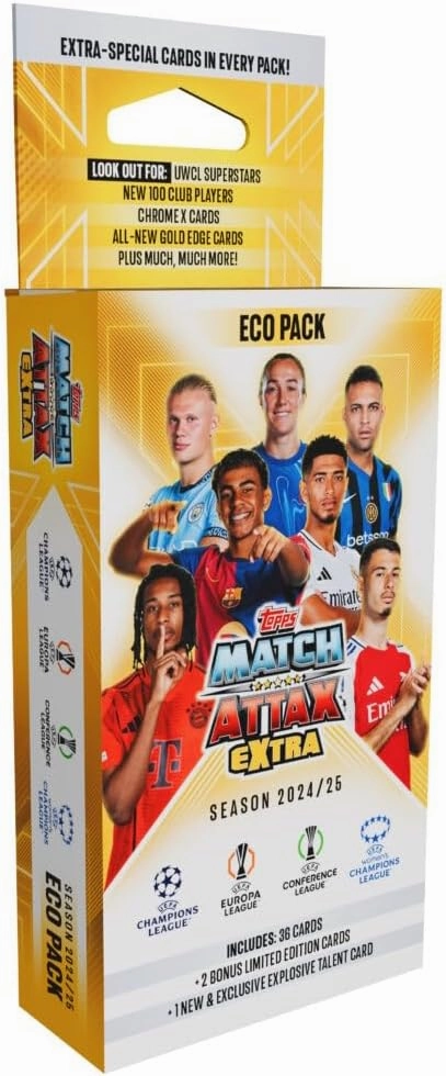 2024-25 Topps Match Attax Extra Champions League Cards - Eco Blaster (39 Cards   3 LE)