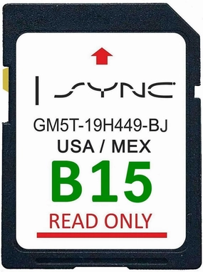2024 Latest Version Navigation GPS sd Card Fits Ford/Lincoln Updated B15 USA Mexico Map-GM5T-19H449-BJ
