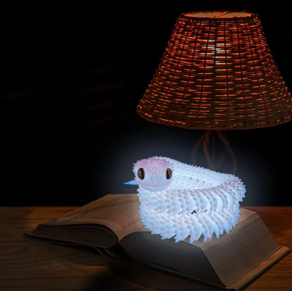 24in 3D Printed Snake Toys, Flexible 3D Printed Animal, Fidget ADHD Snake Toys, Perfect Desk Pet for Animal Collectors, Easter Basket Essentials