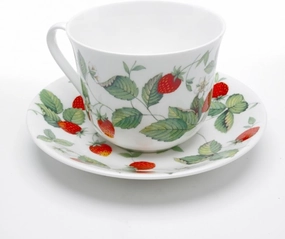 2 Piece Roy Kirkham Breakfast Cup and Saucer Set