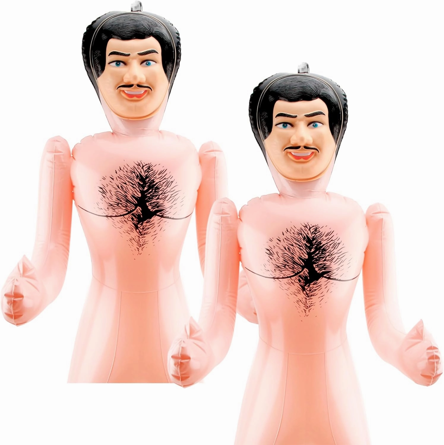 2 Pieses 59 Inch Inflatable Funny Doll Blow Up Tricky Doll Inflatable Doll for Halloween Bachelorette Party Prank Gag Gift Holiday Decoration