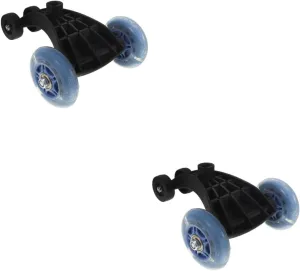 2pcs Car Wheel for Girl Scooter Car Repairing Kit Plastic Wheel Accessory Boys and Girls Toy
