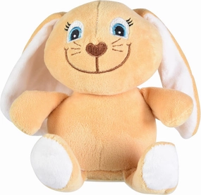75675 - Laboratory Hanging Ear Bunny Sock, About 17cm Large, Responsive Soft Toy with Play Function, Shed All Fun and Move, Battery Operated