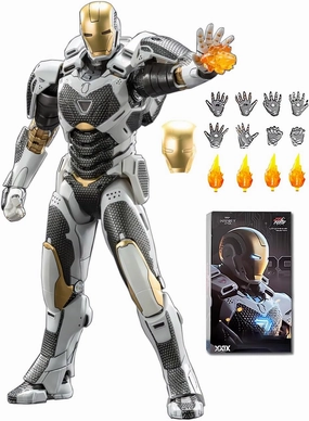 7 Inch Ironman MK39 Action Figure (1/10 Scale) with Lots of Accessories,Exquisite Painting Collectible Toy