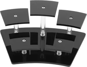 Acrylic Action Figure Display Stand Organizer Rack for Dolls Collectibles Display Riser for Home Shop Use Stylish Practical Storage