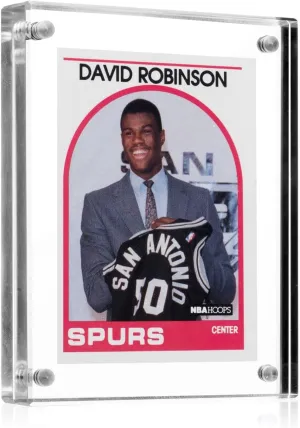 Acrylic Card Display - Self Standing, Magnetic Closure for Standard Sized Collectible Cards