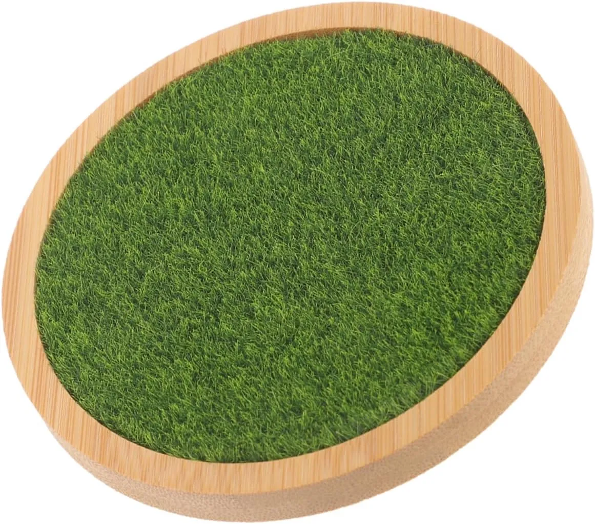Action Figure Display Stand with Simulated Grass Base Holder for Statuettes and Dolls Reusable and Design for Home Display for Collectibles