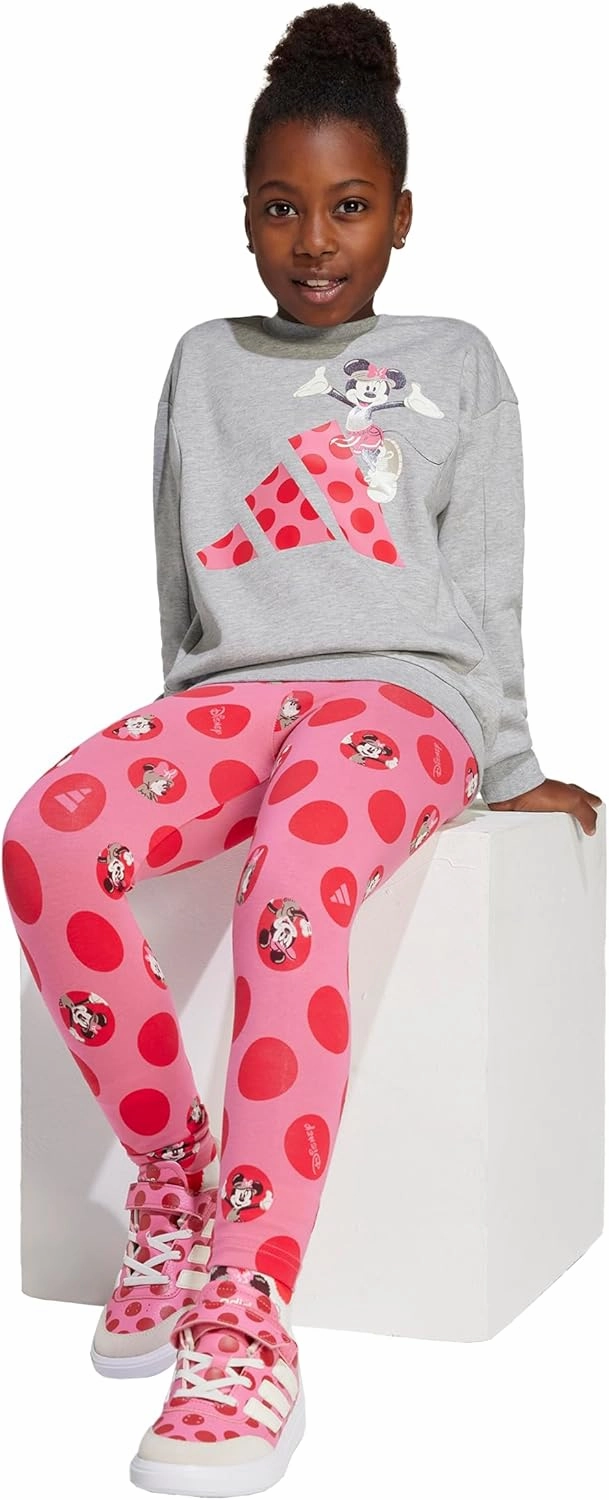 adidas Girls' Disney Minnie Mouse Jogger Set