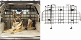 Adjustable Vehicle Safety Barrier Grid Cargo Area Block Keep Pets Gear Safe