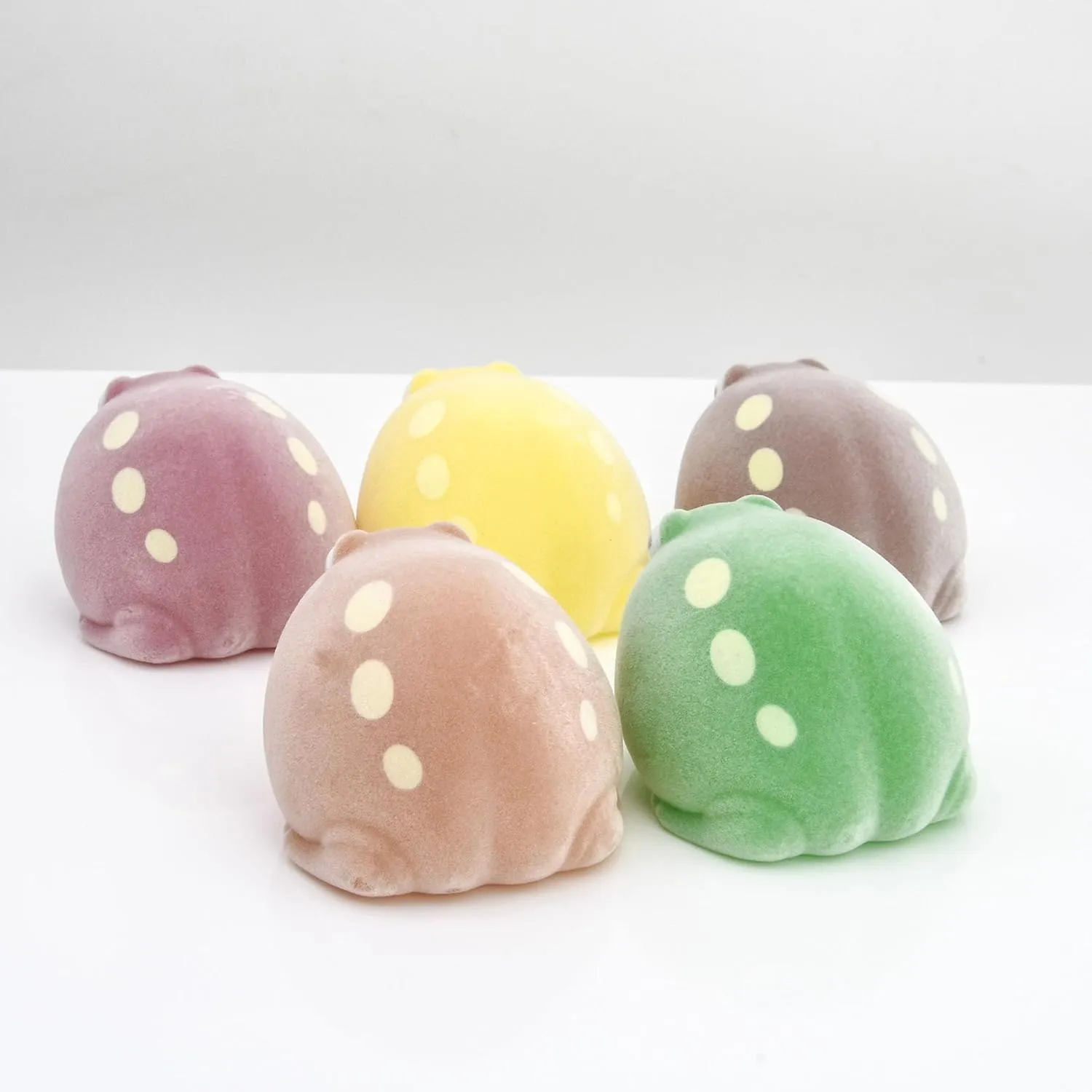 Adorable Flocking Common rain Frog,Round Breviceps adspersus,Fatty Bushveld Rain Frog,Soft blaasoppie Squeeze Toys,Squeak.Capsule Toys (All 5 Types)