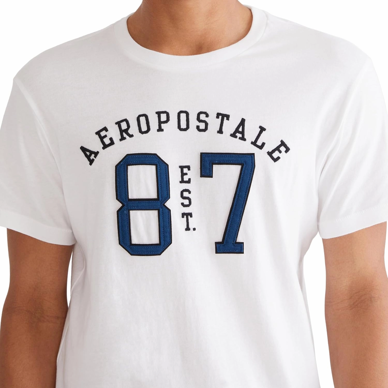 AEROPOSTALE Men's Arch Logo Short Sleeve Tee