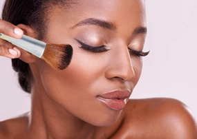 All natural Cheek Blush Duos, Organic Makeup (Demure)