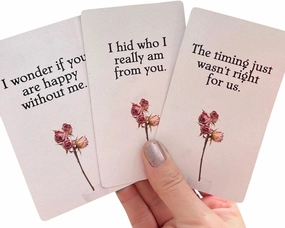 All Things Intuitive The Hidden Truth Oracle - Messages for Relationships in Challenge, 54 Cards, Indie, Premium Card Stock - Made in USA, Pink