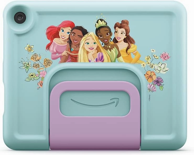 Amazon Fire HD 8 Kids tablet, ages 3-7. Top-selling 8" kids tablet on Amazon - 2022. Ad-free content with parental controls included, 13-hr battery, 32 GB, Disney Princess