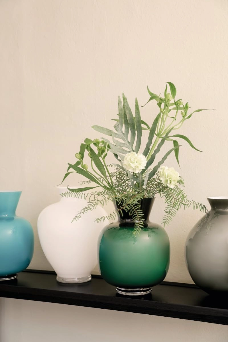 Anna Green Glass Vase 34 cm