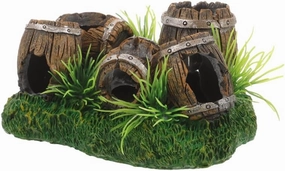Aquarium Decor Brine Shrimp Hatchery Barrel Hideout Fish Tank Cave Resin Equipment Shelter House
