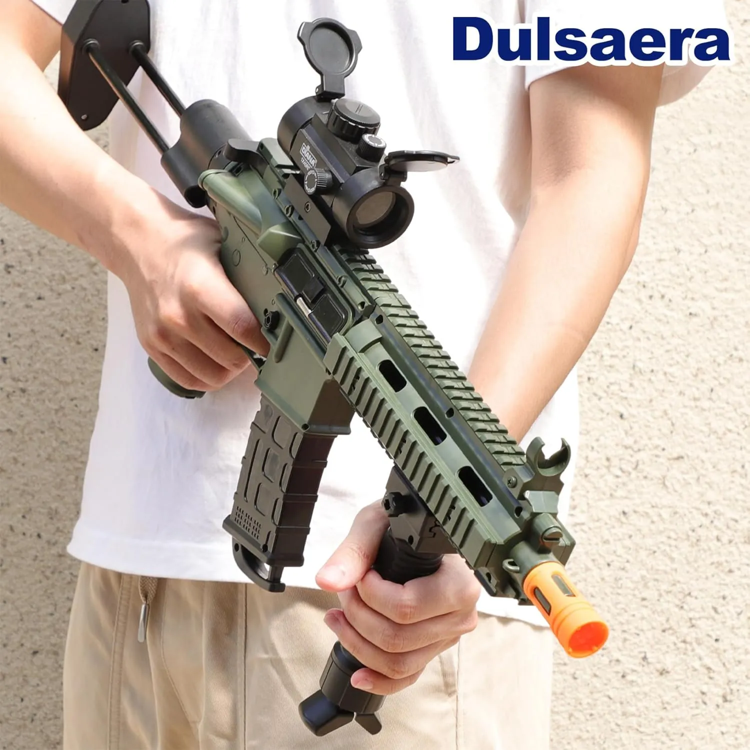 Automatic Blaster, Electric Blaster with Goggles, Shooting Games, 18  (Dark Forest)