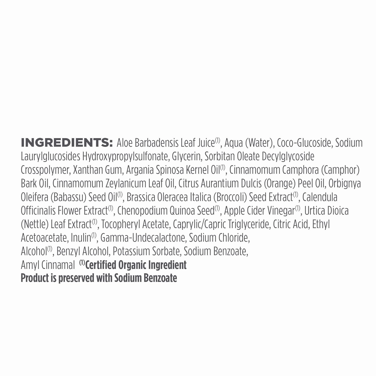 Avalon Organics Shampoo, Smooth Shine Apple Cider Vinegar, 11 Oz (Pack of 6)