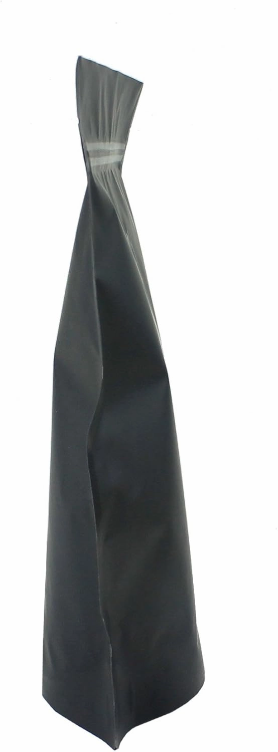 AwePackage High Barrier 16 oz Foil Stand up Zipper Pouch Coffee Bag with Valve (50, Matte Black)