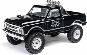 Axial RC Truck 1/24 SCX24 1967 Chevrolet C10 4WD Truck RTR (Comes with Everything Needed to Run), Black, AXI00001V2T4
