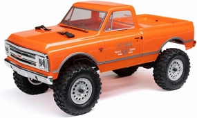 Axial RC Truck 1/24 SCX24 1967 Chevrolet C10 4WD Truck RTR (Comes with Everything Needed to Run), Orange, AXI00001V2T3