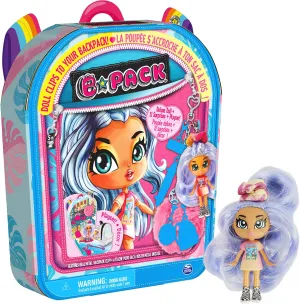B Pack, Deluxe Reina Reef Collectible Doll and Playset with 11 Surprises, 3.5-inch, Kids Toys for Girls Ages 5 and up
