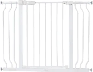 BalanceFrom Easy Walk-Thru Safety Gate for Doorways and Stairways with Auto-Close/Hold-Open Features, Fits 29.1-43.3 Inch Openings, Multiple Heights and Colors