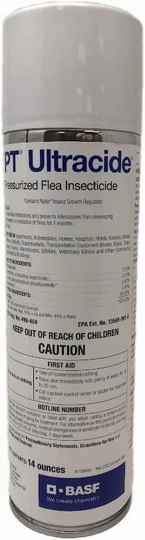 BASF 671858 PT Ultracide Pressurized Flea Insecticide, 14oz