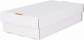 BCW Super Shoe Storage Box – 10 Pack | Cardboard Organizer for Trading, Gaming & Collectible Use | Holds 3,000 Standard or 600 3x4 Toploaders | Assembly Required