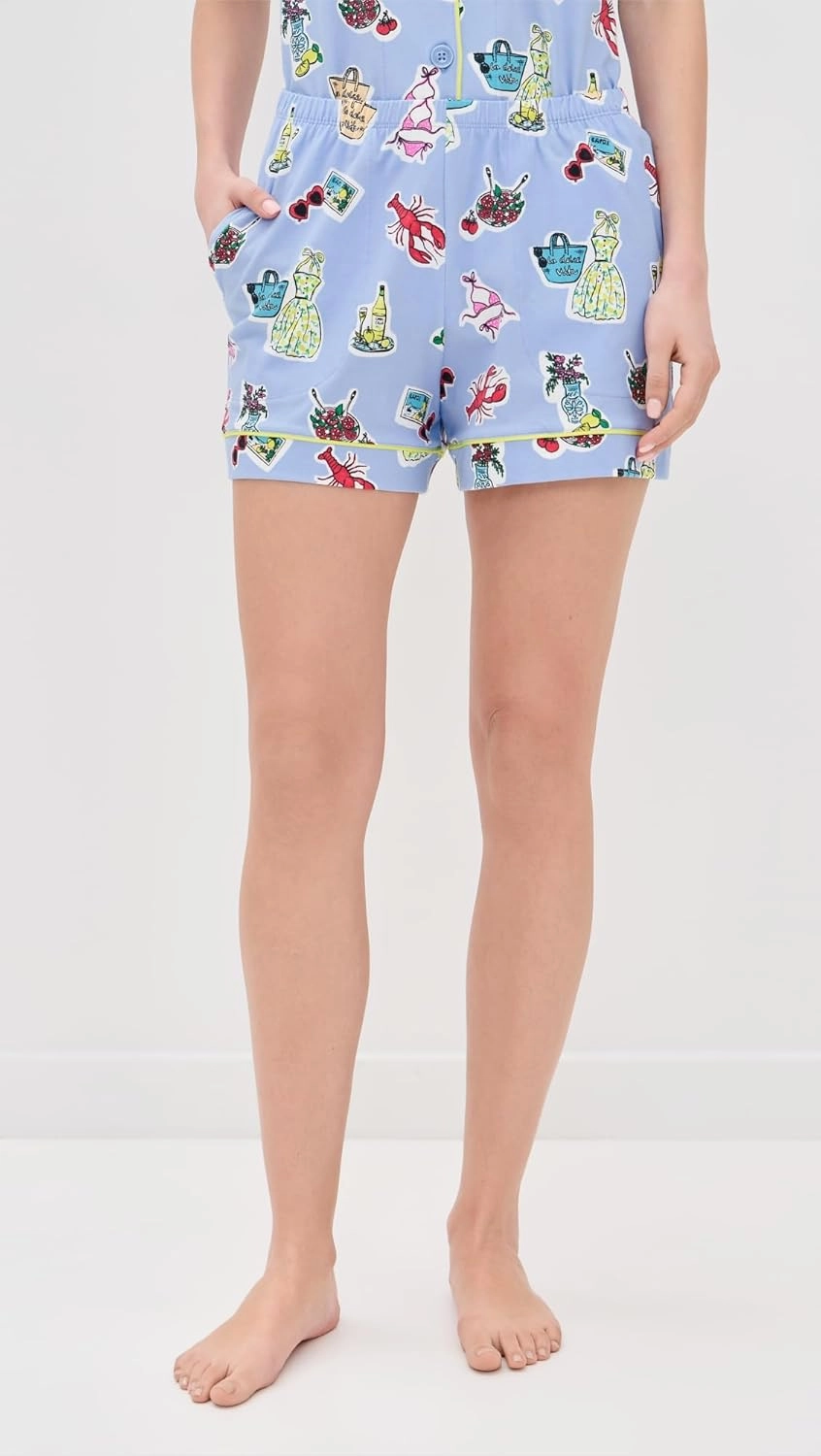 BedHead PJs Women's Cotton Jersey Knit Classic Shorty PJ Set