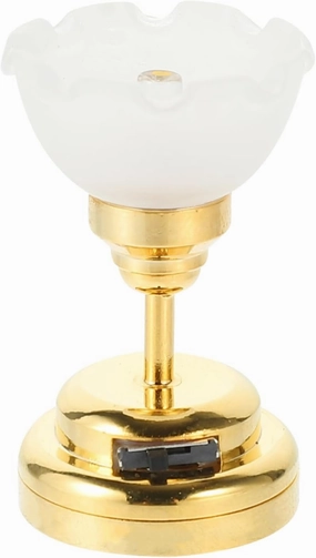 BESPORTBLE Dollhouse Mini Led Ceiling Light Fixture Flower Design Decorative Pendant Lamp for Miniature House Decor Safe and Reusable Ornament for Doll Furniture and Accessories