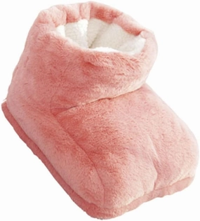 BESPORTBLE Plug in Foot Warmer Heating Shoes for Women Plush Slippers Electric Heat Warm Indoor Shoes for Cold Weather for Office