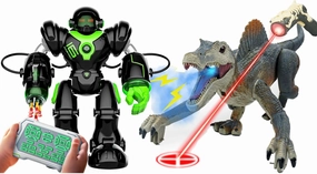 BEZGAR RC Robot and Dinosaur