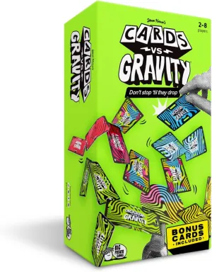 Big Potato Cards vs Gravity Pro: The Gravity-Defying Card Game | Hilarious Balancing Challenge for 2-4 Players. Perfect for Bars, Parties and Family Gatherings