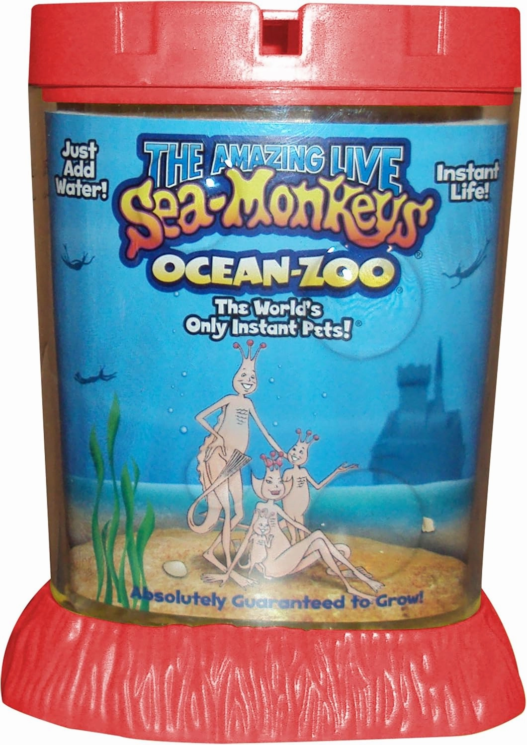 Big Time Toys Sea Monkeys Ocean Zoo Deluxe Kit Set- Colors May Vary