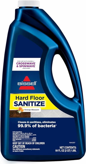Bissell Hard Floor Sanitize Formula, 64 oz, 25041